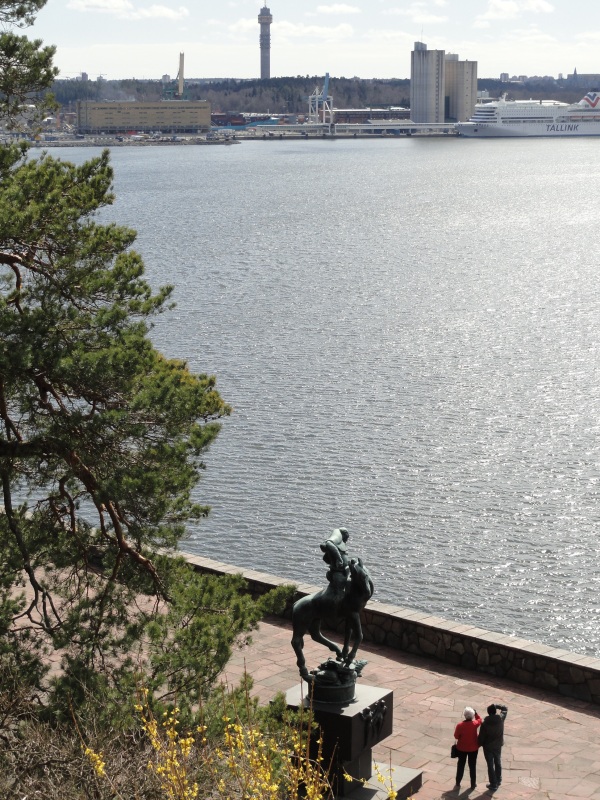 Desde la terraza del Millesgården.Foto R.Puig