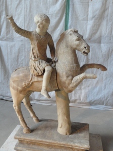 Muchacho romano a caballo.Museo delle Terme.Roma.Foto R.Puig